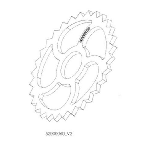 Rouleau Croskill dente Ø 520 - 52000060_V2